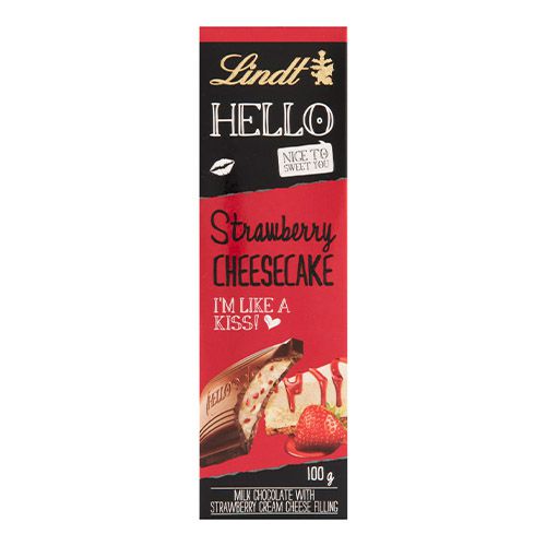 Lindt Hello Strawberry Cheesecake 100g