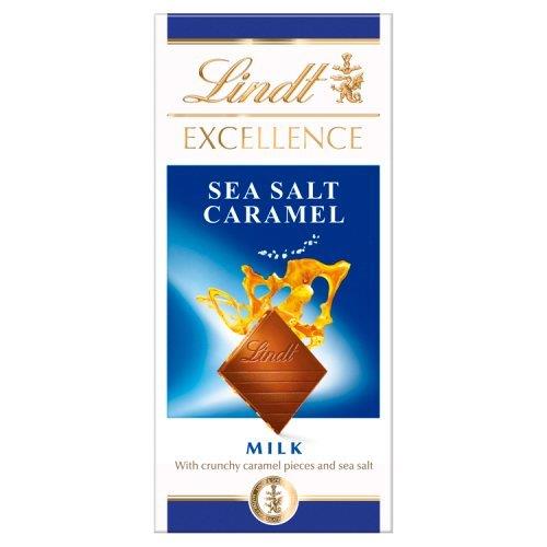 Lindt Excellence Caramel & Sea Salt Milk 100g