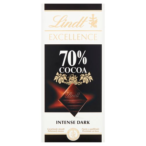 Lindt Excellence Dark Chocolate 70% 100g