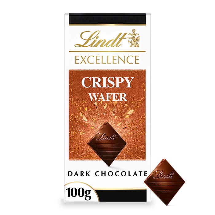 DUNIYA | Lindt Excellence Dark Crispy Wafer 100g Thumbnail