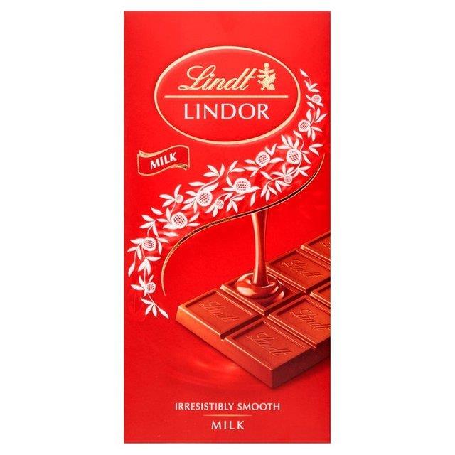 Lindt Lindor Tablet Milk 100g