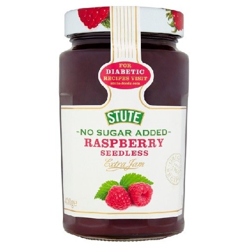 DUNIYA | Stute Diabetic Raspberry Seedless Extra Jam 430g Thumbnail