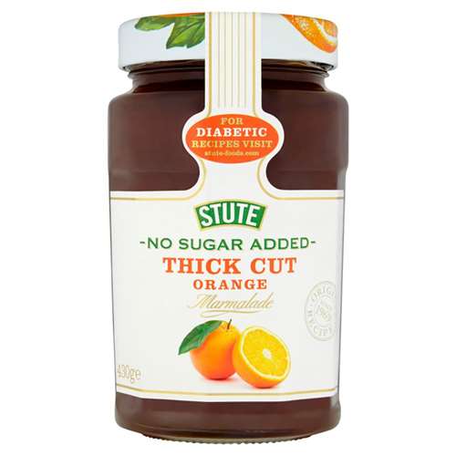 Stute Diabetic Thick Cut Orange Extra Marmalade 430g