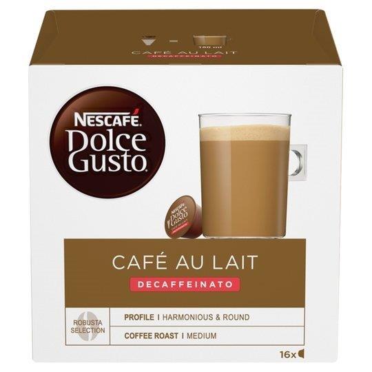 Nescafe Dolce Gusto Cafe Au Lait Decaf 16s 160g