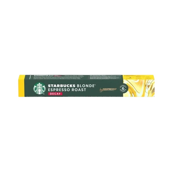 Starbucks Nespresso Blonde Roast Decaf 10s 55g