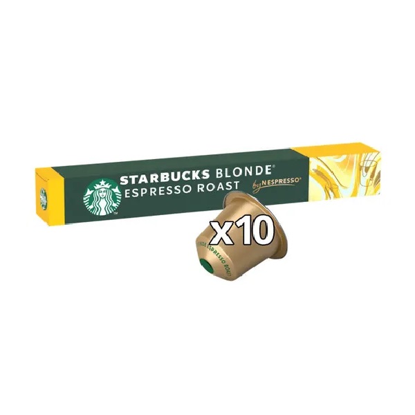 DUNIYA | Starbucks Nespresso Blonde Espresso Roast 10s 53g Thumbnail