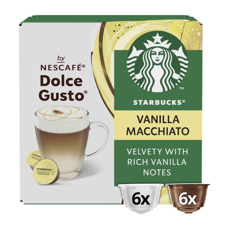 Starbucks Dolce Gusto Vanilla Machiato 12s 132g