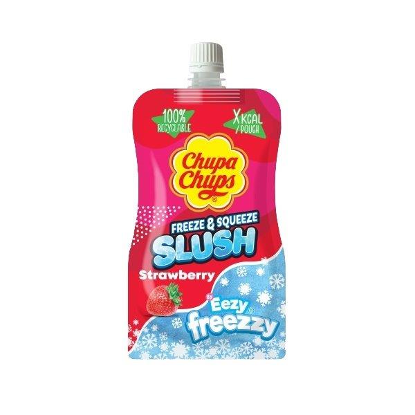 Chupa Chups Slush Pouch Strawberry 250g 