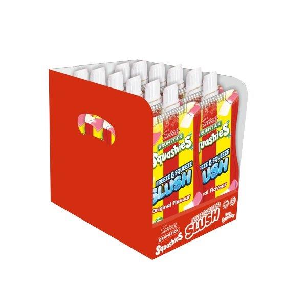 Swizzels Drumsticks Slush Pouch Raspberry & Milk 250g