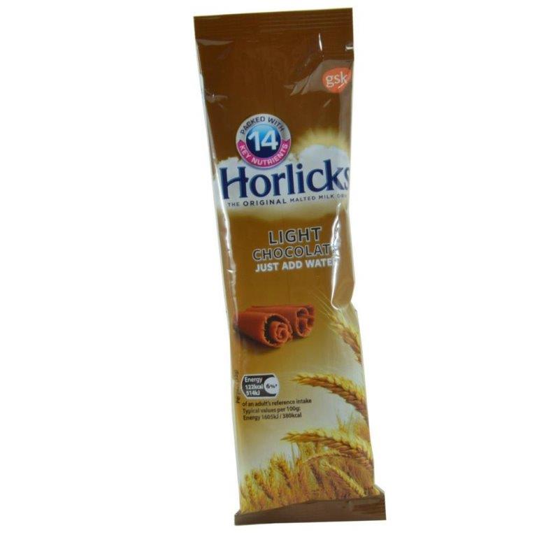 Horlicks Light Malt Chocolate Sticks 32g