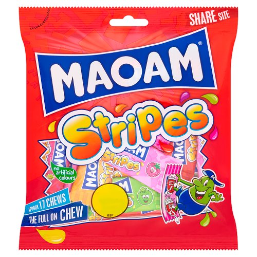 Haribo Bag Maoam Stripes 140g PM £1.25