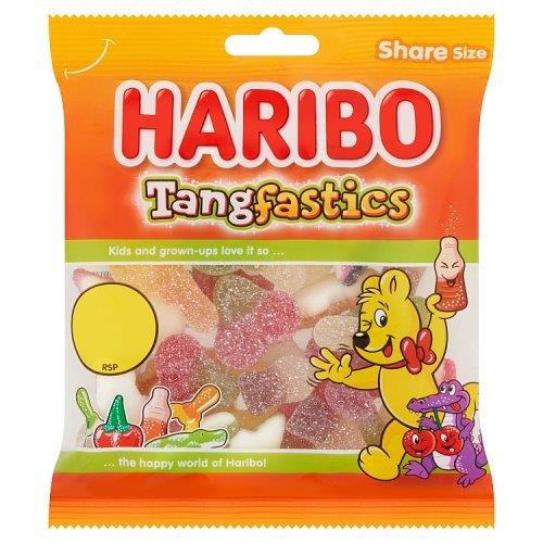 Haribo Bag Tangfastics 154g PM £1.25 (10% Extra Free)