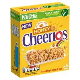 Nestle Honey Cheerios Cereal Bar 6pk (6 x 22g)