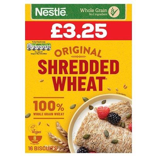 Nestle Shredded Wheat 360g PM £3.25