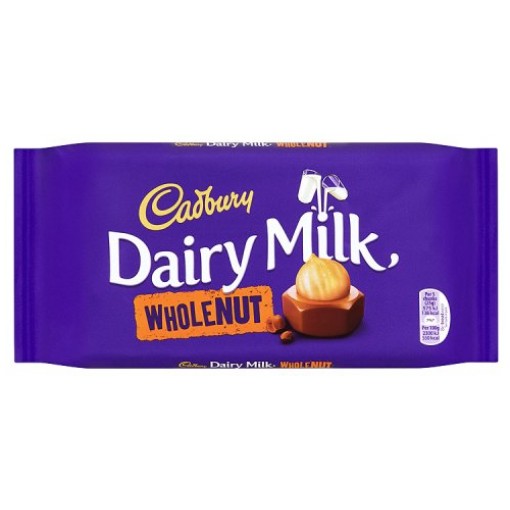 DUNIYA | Cadbury Dairy Milk Wholenut 120g (E) Thumbnail