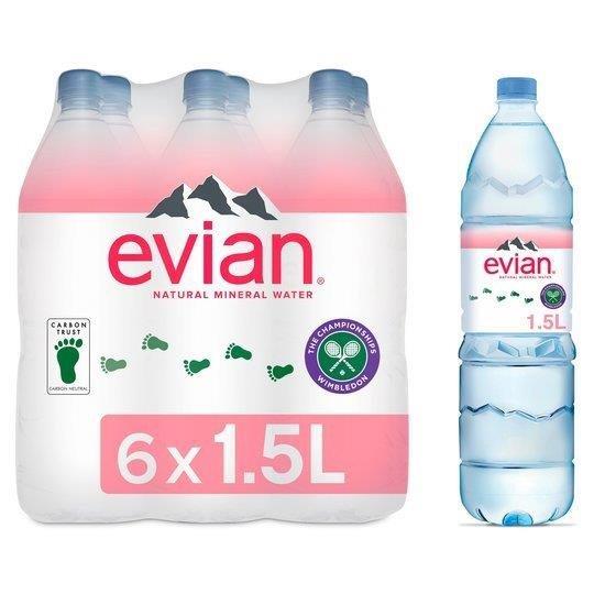 Evian PET 6pk (6 x 1.5Ltr)