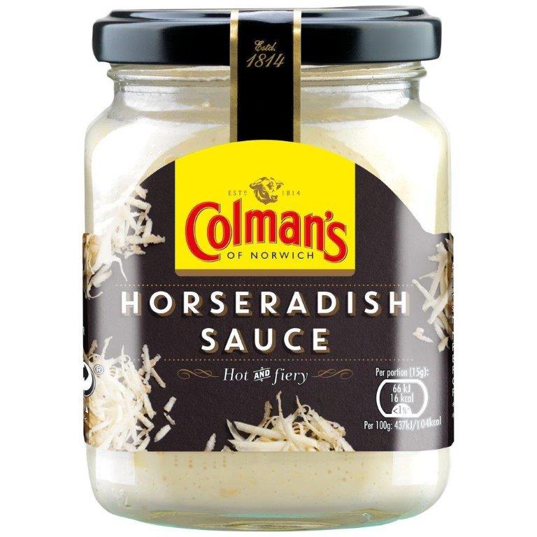 Colmans Sauces Horseradish 136g