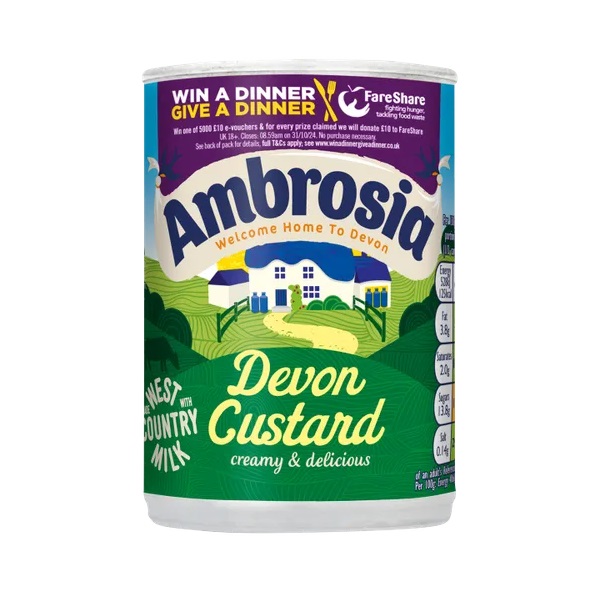 Ambrosia Devon Custard 400g