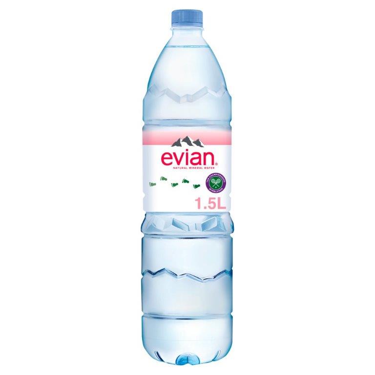 Evian Still PET 1.5Ltr