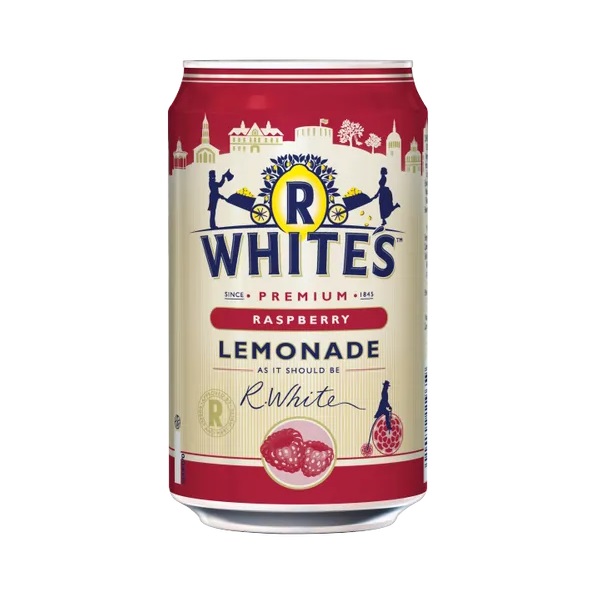 R Whites Raspberry Lemonade 330ml