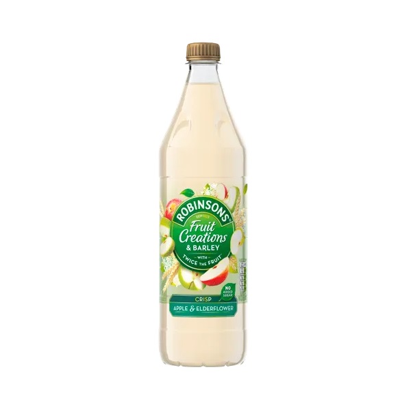 DUNIYA | Robinsons Fruit Creations Apple & Elderflower Barley Squash 1Ltr Thumbnail