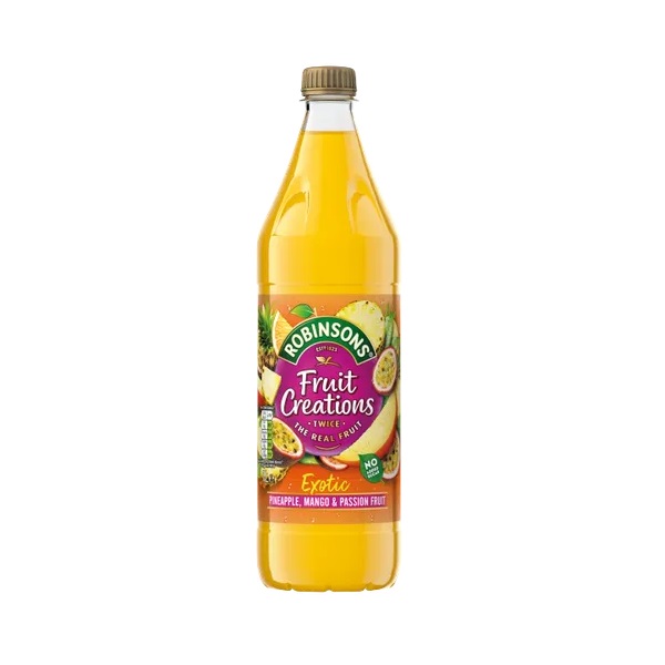 DUNIYA | Robinsons Fruit Creations Pineapple Mango & Passion Fruit Squash 1Ltr Thumbnail