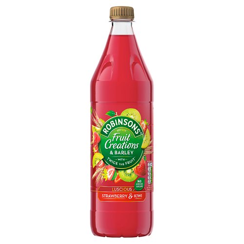 Robinsons Fruit Creations Strawberry & Kiw & Barley Squash 1Ltr