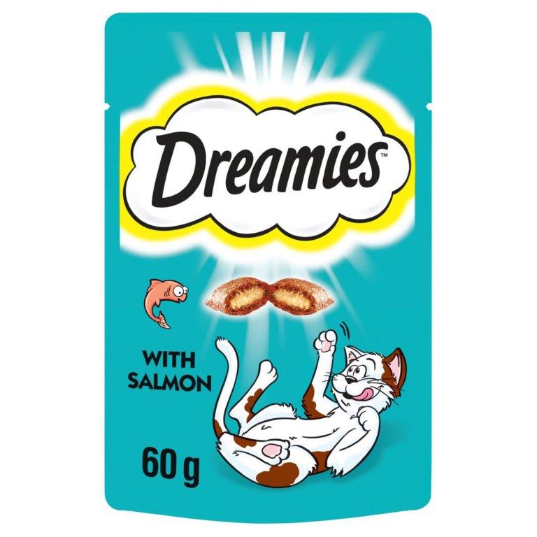 DUNIYA | Dreamies Cat Treats With Salmon 60g Thumbnail