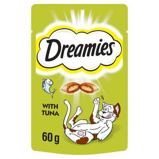 Dreamies Cat Treats With Tuna 60g