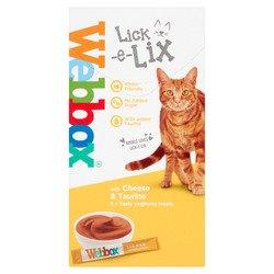 Webbox Cat Lick e Lix Cream Cheese & Taurine 5s (5 x 15g)