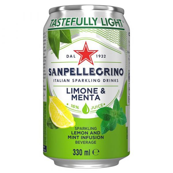 San Pellegrino Lemon & Mint 330ml