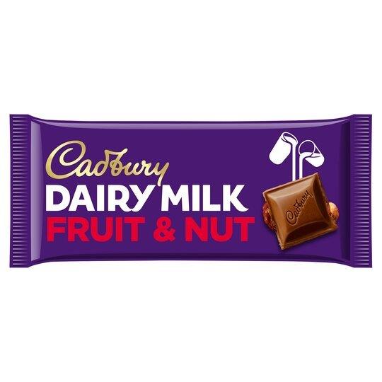 DUNIYA | Cadbury Dairy Milk Fruit & Nut 180g (E)  Thumbnail