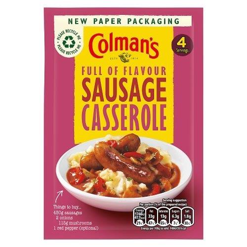 Colmans Sausage Casserole Mix 39g