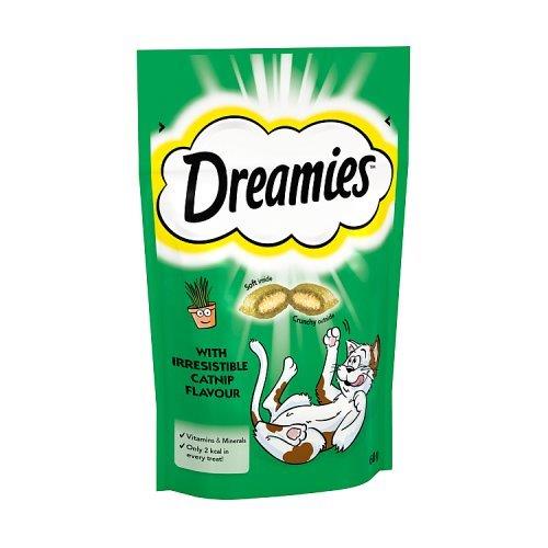 Dreamies Cat Treat Biscuits & Catnip 60g