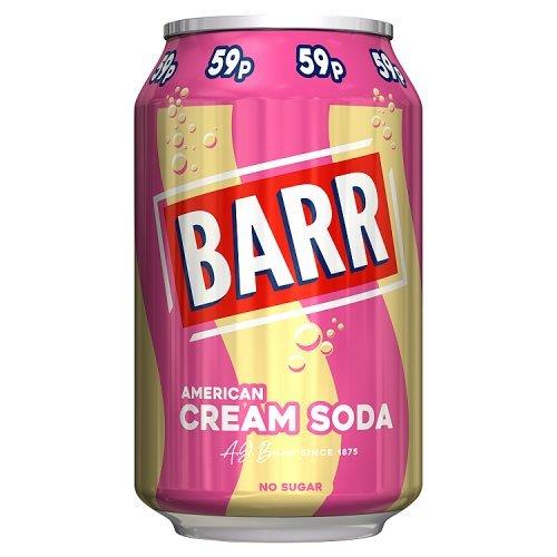 BARR Cream Soda PM 69p 330ml