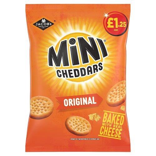 DUNIYA | Jacobs Mini Cheddars Original PM £1.25 90g Thumbnail