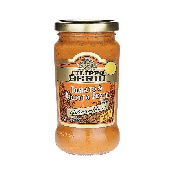 Filippo Berio Tomato & Ricotta Pesto PM £2.99 190g