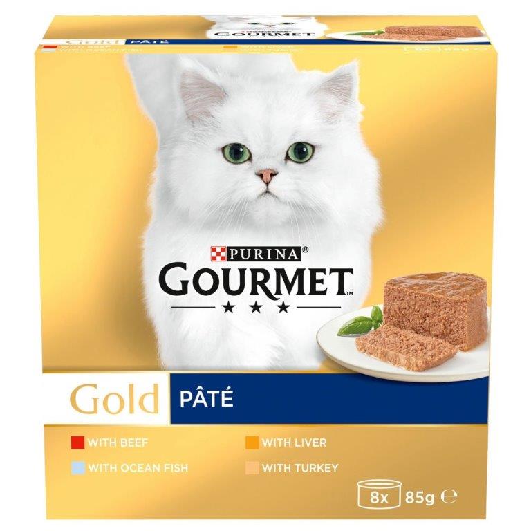 Gourmet Gold Pate Tins (8 x 85g)