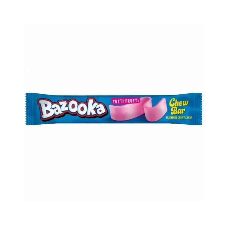 Bazooka Chew Bar Tutti Fruity PM 60p 14g