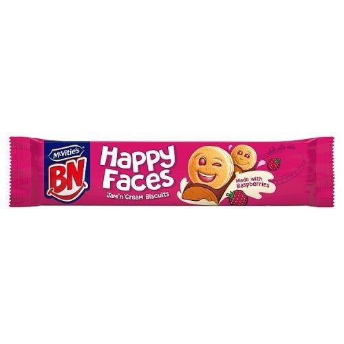 McVites BN Happy Faces Jam & Cream 165g