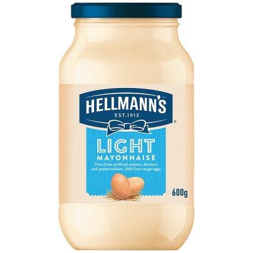 Hellman Mayo Jar Light 600g