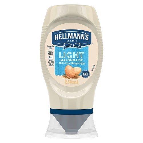 Hellman Mayo Sqzy Light 250ml