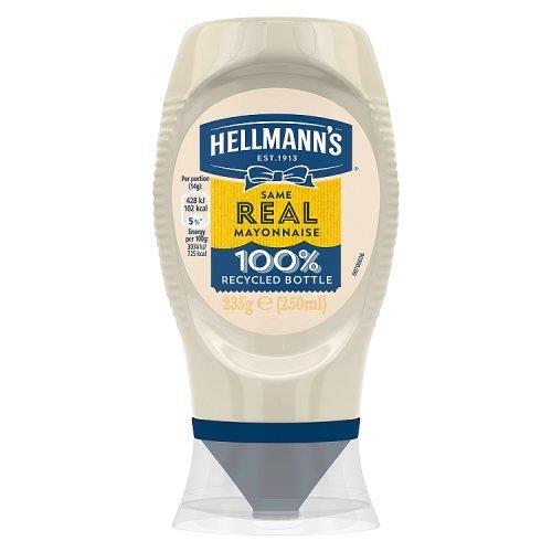 Hellmanns Real Mayo 8x250ML SQZ DB