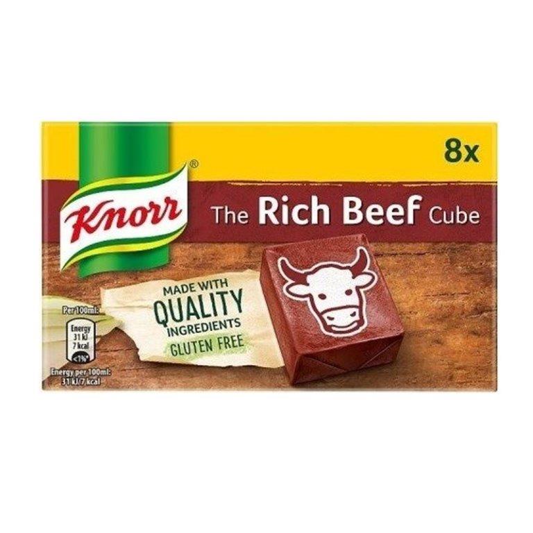 Knorr Stock Cubes Rich Beef 8s (8 x 10g) 80g