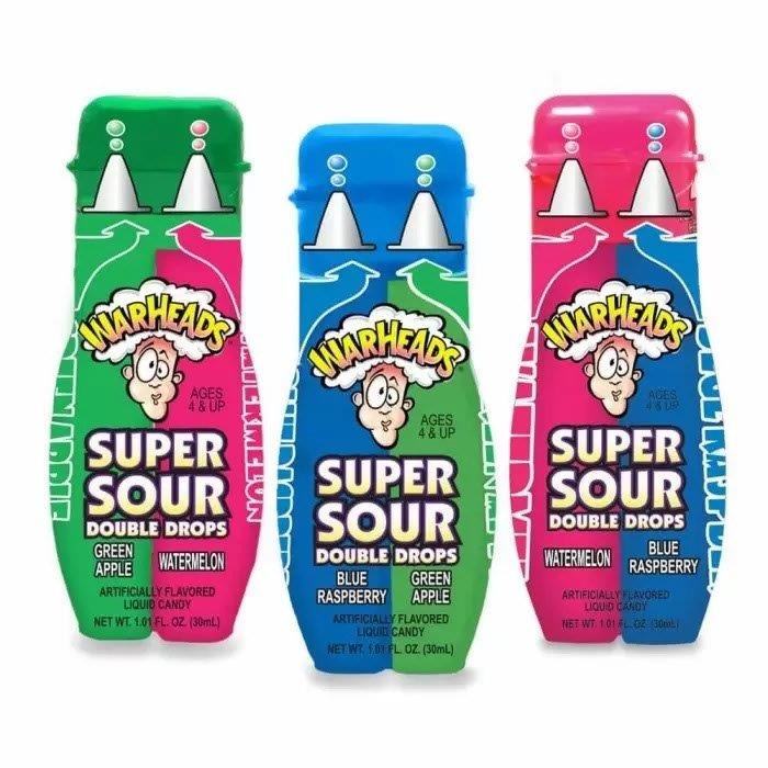 DUNIYA | Warheads Super Sour Double Drops 3pk Thumbnail