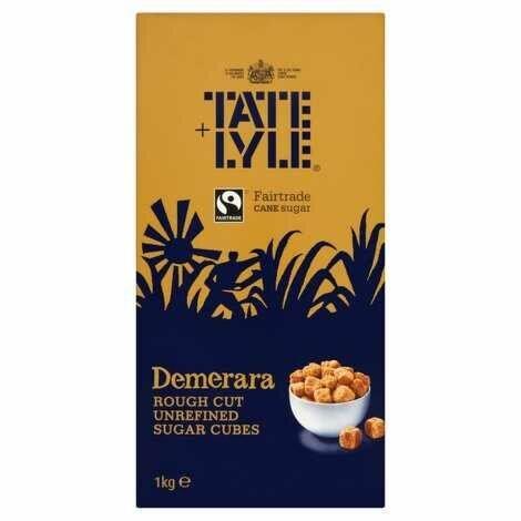 Tate & Lyle Demerara Rough Sugar Cubes 1kg