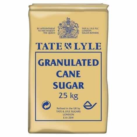 Tate & Lyle Granulated Sugar 25kg