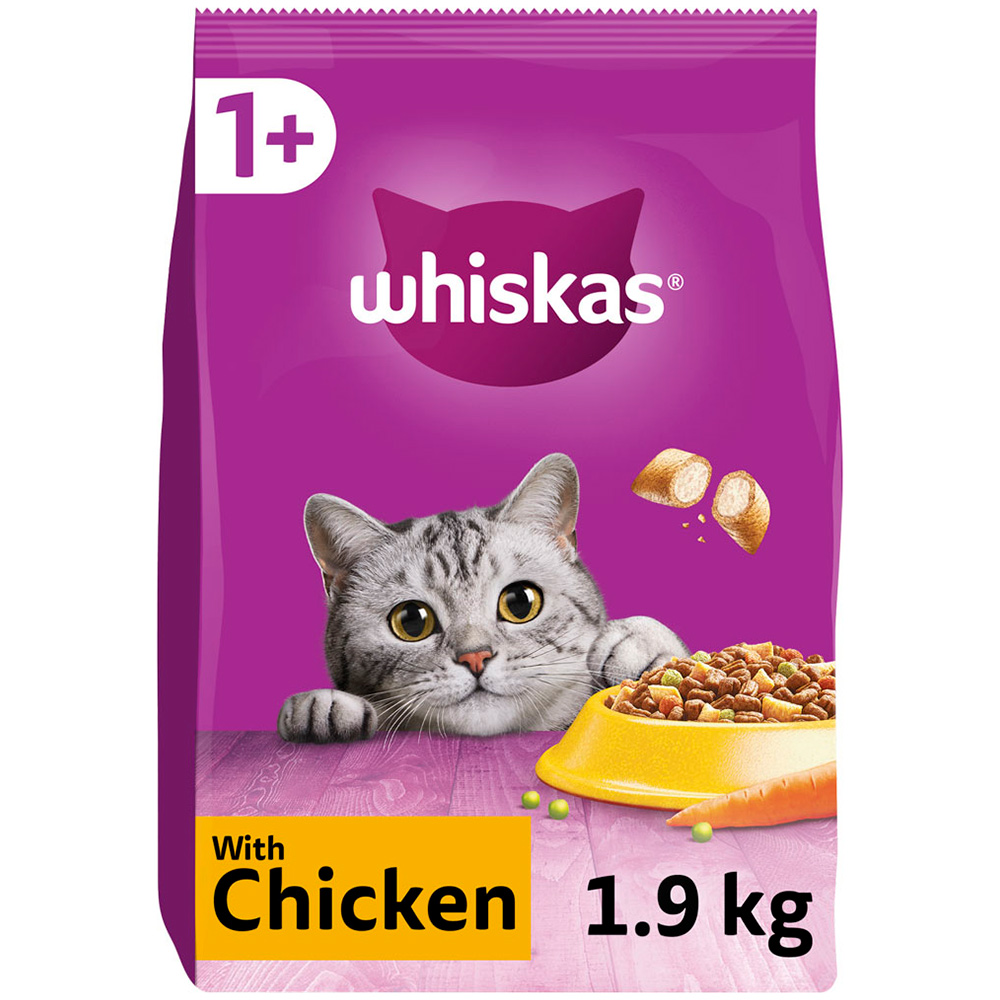 Whiskas 1+ Cat Complete Dry With Chicken 1.9kg