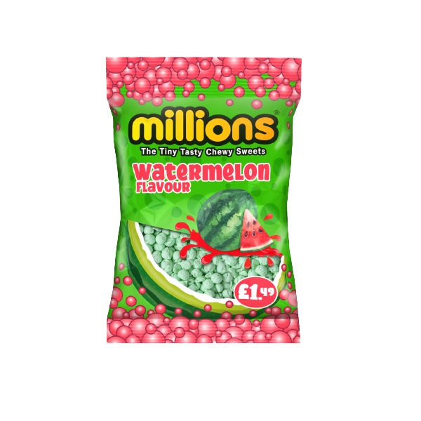 Millions Watermelon Hanging Bags PM £1.49 110g