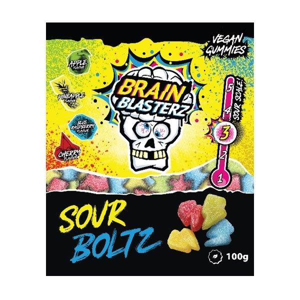 Brain Blasterz Bag Sour Boltz 100g